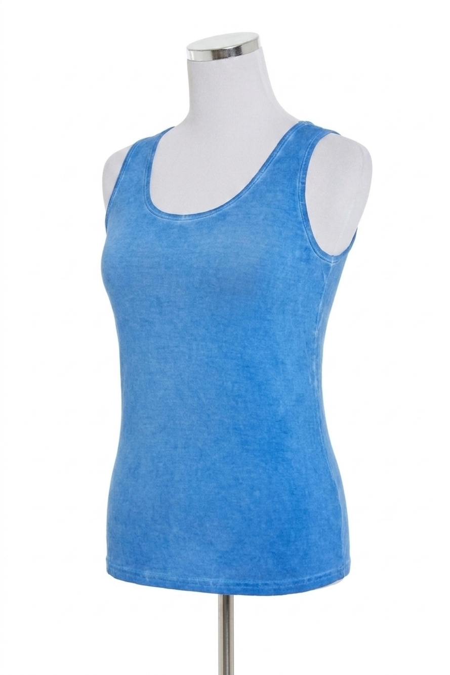 NEW ANGEL bra-friendly tank top in blue